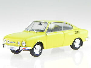 �y���������z�z�r�[ �͌^�� ���f���J�[ �V���R�_�N�[�y�C�G���[�_�C�J�X�gskoda 110 r coupe 1970 yellow diecast modelcar wb278 whitebox 143