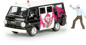 yzzr[ ͌^ fJ[ oXdodge a 100 bus 034; sheriff 034; graffiti td, h0 car model 187, brekina 34314