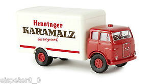 【送料無料】ホビー 模型車 モデルカー スーツケース#man 10212 f suitcase 034; henninger karamalz 034;, h0 car model 187, brekina 78371