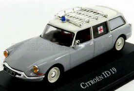 【送料無料】ホビー 模型車 モデルカー アトラスシトロエンレッドクロスグレーwonderful atlasmodelcar citroen id19 redcross ambulance 1962 f grey 143
