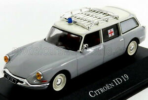 yzzr[ ͌^ fJ[ AgXVgGbhNXO[wonderful atlasmodelcar citroen id19 redcross ambulance 1962 f grey 143
