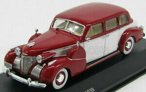 �y���������z�z�r�[ �͌^�� ���f���J�[ �L���f���b�N�t���[�g�E�b�h�V���[�Ywonderful modelcar cadillac fleetwood v8 series 75 1939 darkredwhite 143