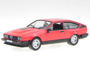 【送料無料】ホビー 模型車 モデルカー アルファロメオダイカストalfa romeo gtv 6 1985 red diecast modelcar wb154 whitebox 143