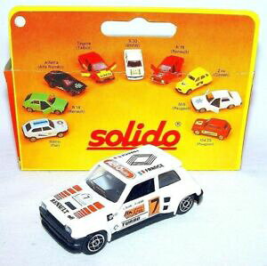 �y���������z�z�r�[ �͌^�� ���f���J�[ �t�����X���m�[�^�[�{���G�f���o���������[���f����solido france 143 renault 5 turbo 034;l duval034; rallye model car 1321 mib80 rare