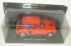�y���������z�z�r�[ �͌^�� ���f���J�[ ���m�[�^�[�{�J�[���f���X�P�[��renault 5 turbo 1980 car model 124 scale salvat