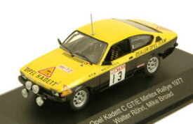 【送料無料】ホビー 模型車 モデルカー モデルカーラリースケールクラシックモデルオペルグアテマラmodel car rally scale 143 cmr classic model replicars opel kadett c gt