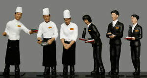 yzzr[ ͌^ fJ[ fX^btgCCgGNXvXXP[kato 24283 model people 034;dining car staff twilight express034; n scale