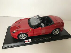 yzzr[ ͌^ fJ[ tF[JtHjAI[vgbvfJ[ferrari california t open top 118 model car maisto special edition,