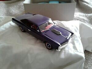 yzzr[ ͌^ fJ[ XP[fJ[p[v1966 gto 125 scale model car by revell hand built and painted in purple