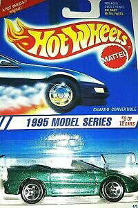 �y���������z�z�r�[ �͌^�� ���f���J�[ ���f���V���[�Y�J�}��1995 hotwheels model series 8 of 12 cars camaro convertible