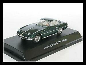 yzzr[ ͌^ fJ[ {M[jX|bgCgwonderful modelcar lamborghini 350 gtv 1962 spotlights open darkgreen 143