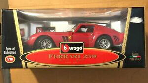yzzr[ ͌^ fJ[ tF[bhRNVfJ[burago cod 3011 ferrari 250 gto 1962 red 118 special collection model car