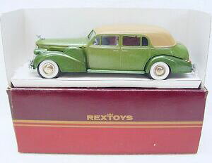 yzzr[ ͌^ fJ[ LfbNN[yfBN[YJuIfJ[O[rextoys 143 cadillac coupe de ville closed cabriolet model car green mb80 rare