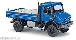 yzzr[ ͌^ fJ[ ubVZfXxc[hbusch 51018 mercedesbenz unimog u 5023 with gravel loading, h0 car model 187