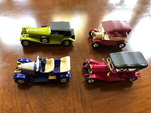 �y���������z�z�r�[ �͌^�� ���f���J�[ �C���O�����h�}�b�`���f��lot of 4 matchbox models of yesteryear toy cars made in england by lesney