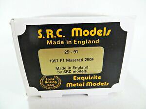 �y���������z�z�r�[ �͌^�� ���f���J�[ ���f�����}�Z���e�B�}�Z���e�B���[�X�J�[���r���e�[�W���^���L�b�gsrc models 2591 039;1957 maserati 250f f1 racing car039; 143 vintage metal kit