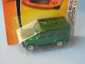 yzzr[ ͌^ fJ[ }b`h[o[fBtF_[^bNO[{fBfJ[matchbox land rover 110 defender metallic green body toy model car 70mm rare