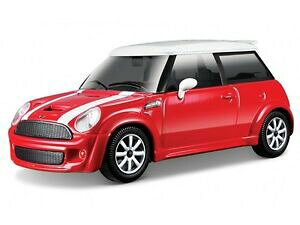 yzzr[ ͌^ fJ[ ~jN[p[fmini cooper s redwhite 143 by burago model car refbox4p