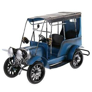 �y���������z�z�r�[ �͌^�� ���f���J�[ �r���e�[�W�J�[���f���e�[�}�p�[�e�Bold vintage car model iron craft home theme party decoration amp; kid giftblue