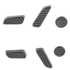 yzzr[ ͌^ fJ[ fJ[{t@Co[J[V[g{^XCb`for tesla model 3 2018 2019 carbon fiber car seat adjustment button switch l6s2