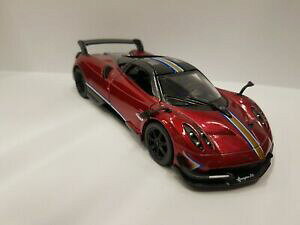 �y���������z�z�r�[ �͌^�� ���f���J�[ �_�[�N���b�h���f���X�P�[���h�A2016 pagani huayra bc dark red kinsmart toy car model 138 scale metal open door