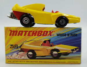 ホビー 模型車 モデルカー プッシュマッチモデルcars wooshnpush 58 matchbox model made in 1971 drmp