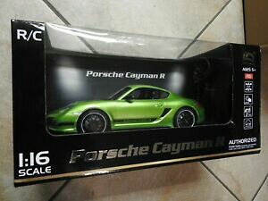 yzzr[ ͌^ fJ[ |VFPC}fWIRg[J[^bNO[porsche cayman r hq rc model 116 radio control car metallic green