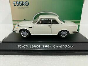 yzzr[ ͌^ fJ[ g^zCgfJ[Ri143 ebbro 43366 toyota 1600gt s 1967 white model car corona