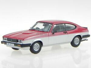 【送料無料】ホビー 模型車 モデルカー フォードカプリカリプソレッドシルバーダイカストford capri mk3 16 calypso red silver diecast modelcar 10817 vanguards 143
