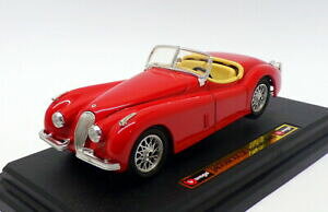 yzzr[ ͌^ fJ[ XP[fJ[WK[[hX^[burago 124 scale model car 1502 1948 jaguar xk120 roadster red