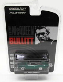 【送料無料】ホビー 模型車 モデルカー スケールモデルカーチェイスカーgreenlight 164 scale model car 44741 1968 dodge charger bullit chase car
