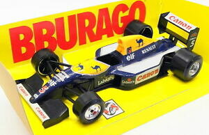 【送料無料】ホビー 模型車 モデルカー スケールモデルカーウィリアムズレースカーburago gp 124 scale model car 6108 williams fw14 f1 racing car