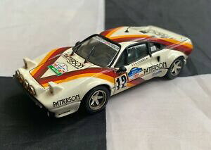 yzzr[ ͌^ fJ[ tF[^KtIfJ[record 143 hand built patterson ferrari 308 gtb targa florio 81 resin model car
