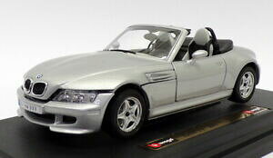 yzzr[ ͌^ fJ[ XP[fJ[[hX^[Vo[burago 124 scale model car 15049bmw m roadstersilver