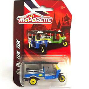 �y���������z�z�r�[ �͌^�� ���f���J�[ �g�D�N�g�D�N�g�D�N�g�D�N�^�C�^�N�V�[���f���z�C�[��majorette tuk tuk thailand taxi model three wheel gift souvenir car toy