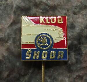 yzzr[ ͌^ fJ[ AeB[NVR_NVbNf`FRNusobWantique skoda klub classic model 1000mb czech car club motor vehicle pin badge
