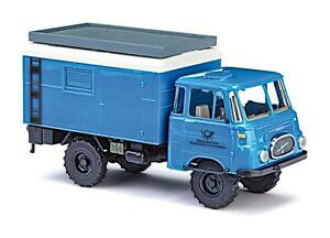 yzzr[ ͌^ fJ[ ubVX[cP[X|XgJ[fbusch 51606 robur lo 1800 a suitcase, blue post, car model 187 h0