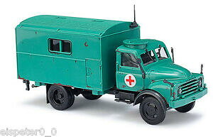 yzzr[ ͌^ fJ[ ubVAbusch 50810, hanomag al 28 mkw lazarettwagen, h0 car model 187