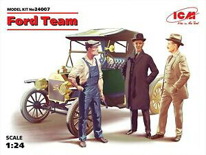 yzzr[ ͌^ fJ[ w[tH[h`[model t 1913[hX^[Lbg3124fLbgichenry ford team model t 1913 roadster car kits and 3 figures 124 model kit ic