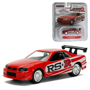 �y���������z�z�r�[ �͌^�� ���f���J�[ jada 164 jdm�`���[�i�[�_�C�J�X�g2002gtrr34���f��jada 164 jdm tuners diecast 2002 nissan skyline gtr r34 car red model