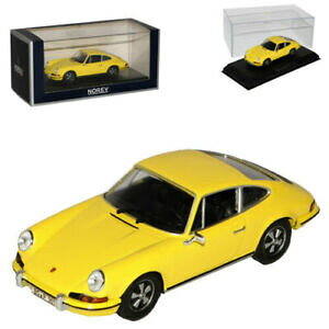 yzzr[ ͌^ fJ[ |VFfN[yporsche 911 s 24 original model coupe yellow 19631973 143 norev car with ode