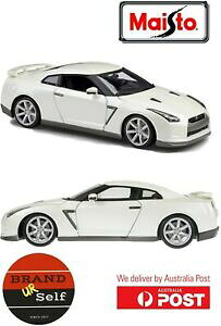 yzzr[ ͌^ fJ[ _CJXgXP[fJ[XJCCzCgdiecast 118 scale 2009 nissan gtr cars kids toys model car skyline gtr white
