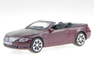 yzzr[ ͌^ fJ[ bmw e63 645 ci convertible 2008 red modelcar 30118 bburago 143