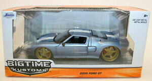 �y���������z�z�r�[ �͌^�� ���f���J�[ �X�P�[�����f���J�[�t�H�[�hjada 124 scale metal model car 97368 2005 ford gt met blue