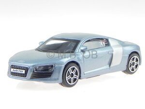 yzzr[ ͌^ fJ[ AEfBaudi r8 2008 silverblue modelcar 30158 bburago 143