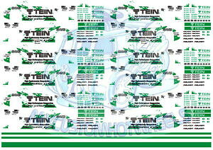 �y���������z�z�r�[ �͌^�� ���f���J�[ ���[�V���O�X�P�[�����f���X�e�b�J�[tein racing transfers model car decals in all scales from 164 up to 124