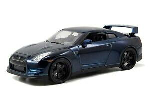 �y���������z�z�r�[ �͌^�� ���f���J�[ r���f���J�[nissan gtr r35 2009 met blue famp;f 7 124 model car