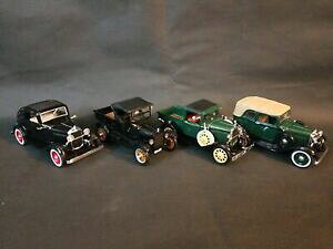 �y���������z�z�r�[ �͌^�� ���f���J�[ �t�H�[�h���f���~���g���b�glot of 4 ford model t national motor museum mint 132 diecast cars detailed