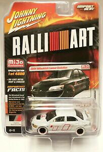 �y���������z�z�r�[ �͌^�� ���f���J�[ �W���j�[���C�g�j���Oralliart 2004164���f��johnny lightning ralliart 2004 mitsubishi lancer evolution 164 model chase car