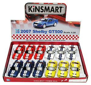 �y���������z�z�r�[ �͌^�� ���f���J�[ 2007shelby gt500 diecast car box of 12 138 scale diecast model cars assorted2007 shelby gt500 diecast car box of 12 138